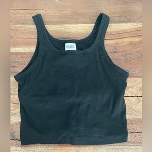 PINK Victoria's Secret Classic Black Tank Top
